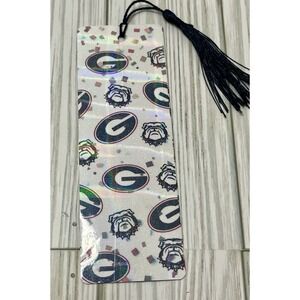 Cute Georgia Dawgs Bookmark - Handmade Laminated Bookmark, Book Reader Gift
